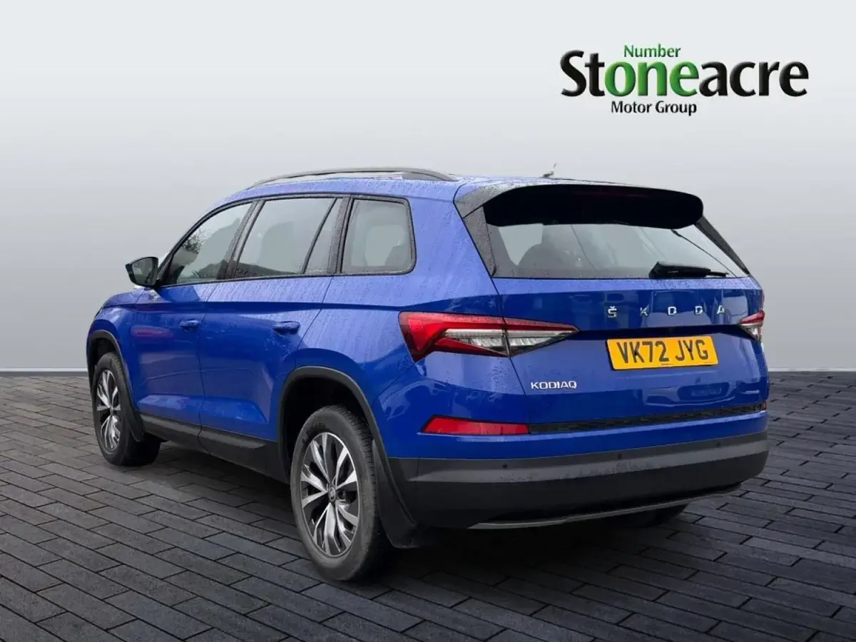 Used Skoda Kodiaq SE Drive 150 HP (110 kW) 2021 Blue SUV