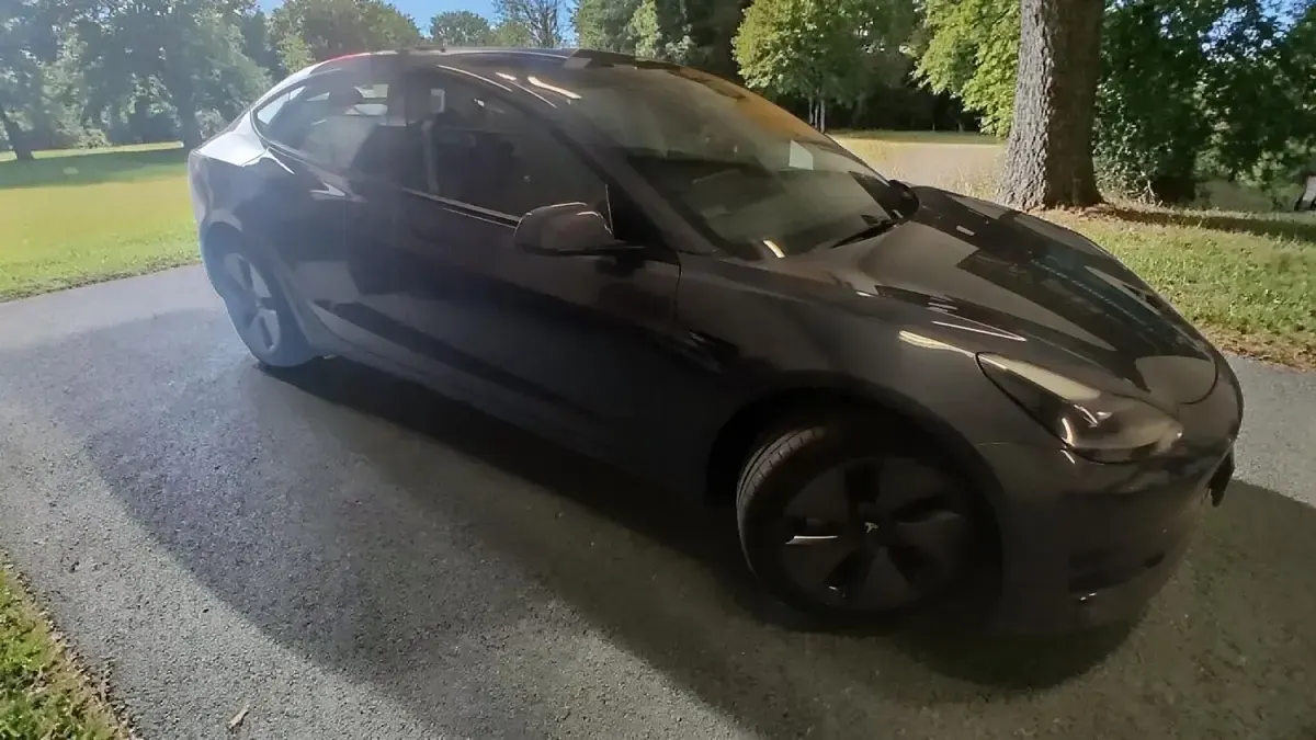 Usado Tesla Model 3 Standard Range 366 kW (498 HP) 2021 Cinzento Sedan