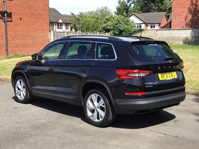 Second-hand Skoda Kodiaq SE L 150 CP (110 kW) 2021 Negru SUV
