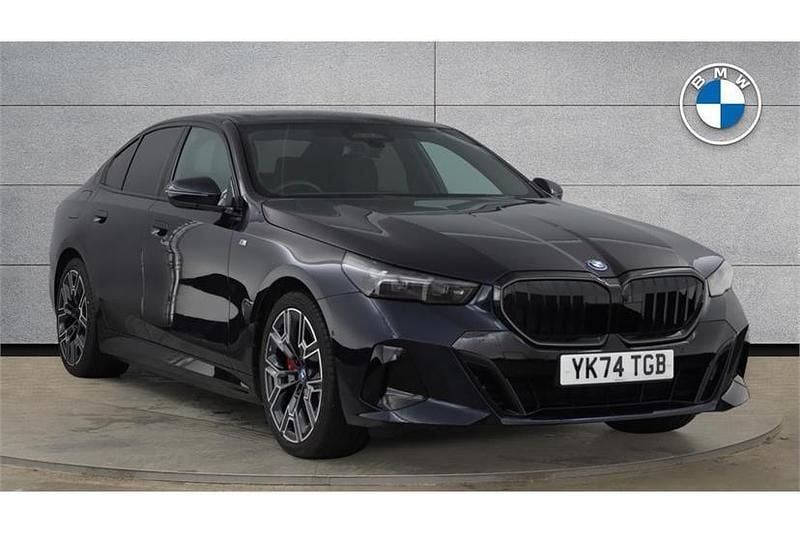 Carbon black Used 2025 BMW 550e M Sport Sedan | £60,995 (Fair price) - Image 1/4
