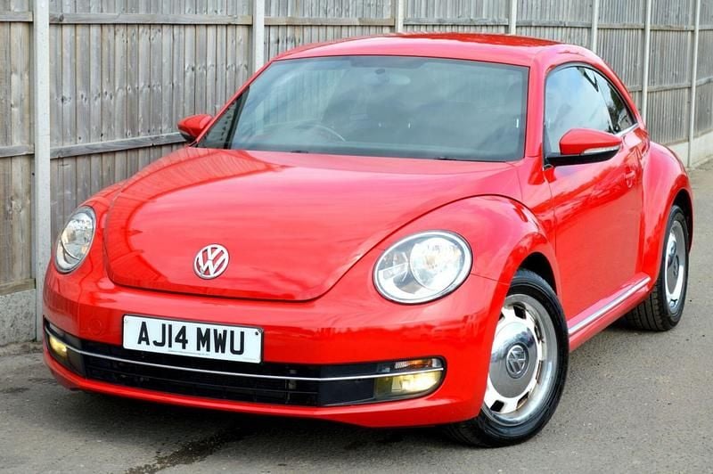 Red Used 2014 VW Beetle Design Hatchback | £4,749 (Good price) - Image 1/4