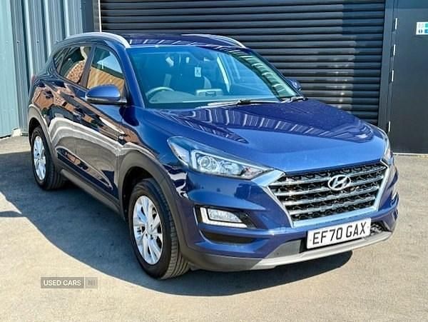 Blue Used 2020 Hyundai Tucson SE SUV | £12,950 (Fair price) - Image 1/4