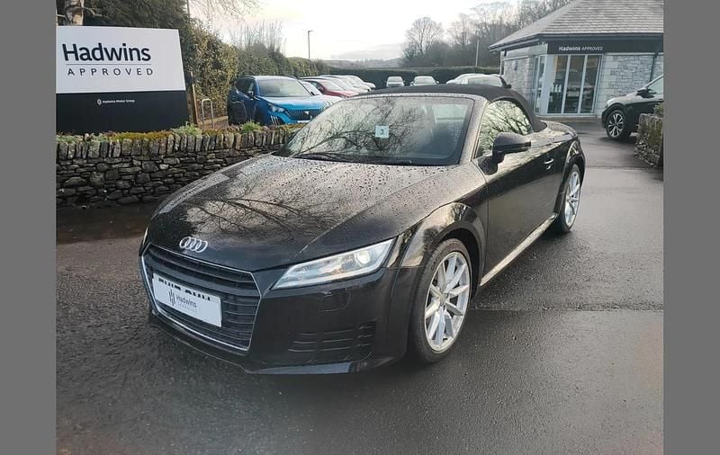 Black Used 2017 Audi TT Roadster Sport Cabriolet | £15,995 (Fair price) - Image 1/4