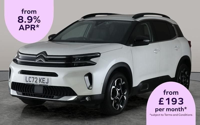 White Used 2022 Citroën C5 Aircross PureTech SUV | £14,465 (Good price) - Image 1/2
