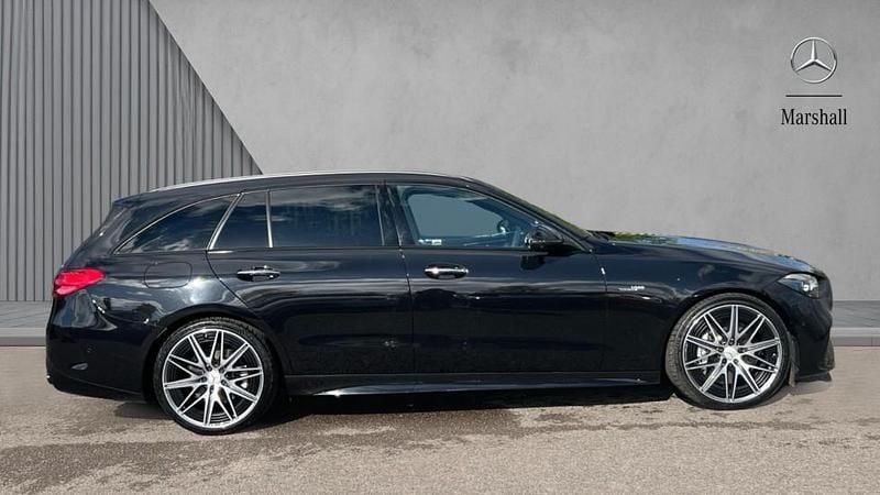 Used Mercedes C43 AMG Premium Plus 421 HP (309 kW) 2025 Obsidian black metallic