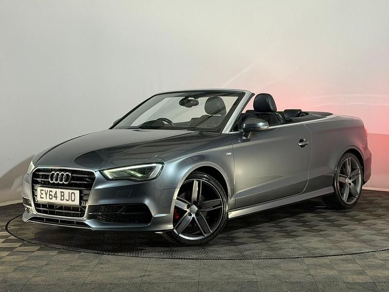 Used Audi A3 Cabriolet S-Line 180 HP (132 kW) 2014 Grey Cabriolet
