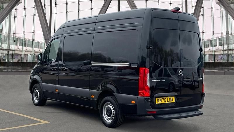 Begagnad Mercedes Sprinter 150 HK (110 kW) 2025 Svart Van