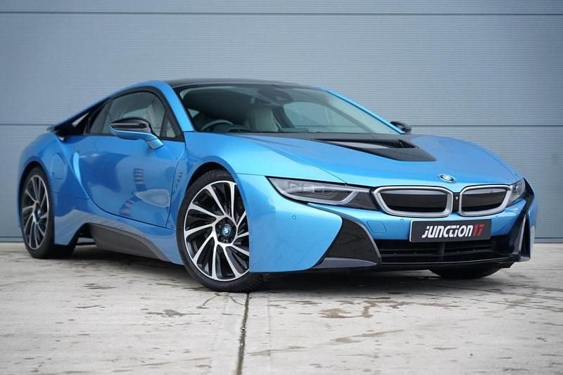 Used BMW i8 Comfort Edition 2017 Blue Coupe