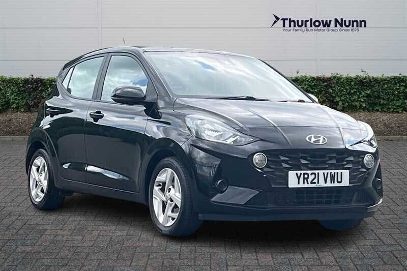 Black Used 2021 Hyundai i10 SE Hatchback | £11,350 (Fair price) - Image 1/4
