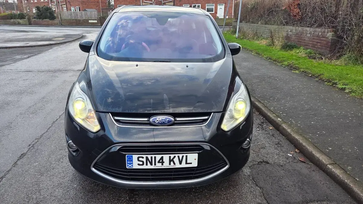 Used Ford C-MAX Titanium X 113 HP (83 kW) 2014 Black MPV