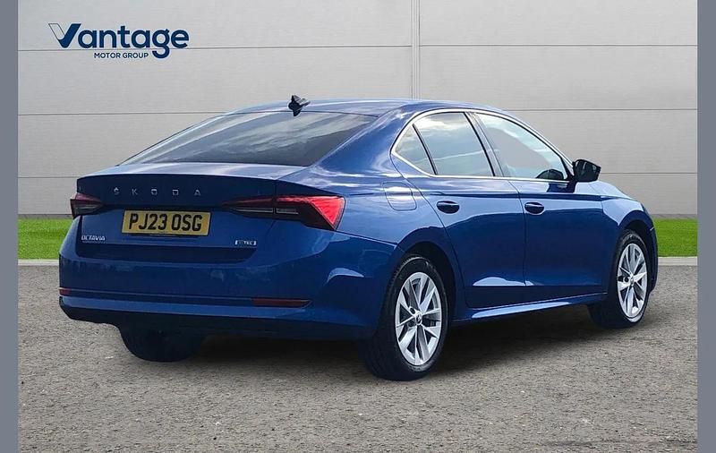 Used Skoda Octavia SE L 150 HP (110 kW) 2023 Blue Hatchback