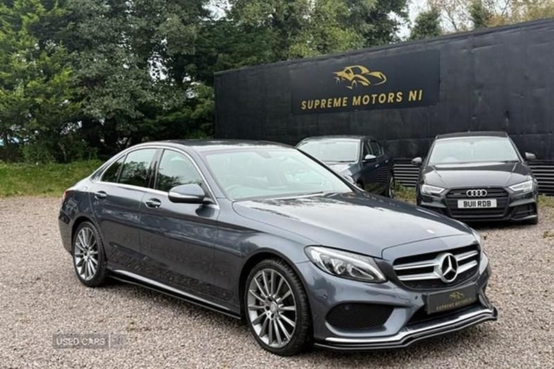 Grey Used 2014 Mercedes C250 AMG line Sedan | £11,950 (A bit pricey) - Image 1/1