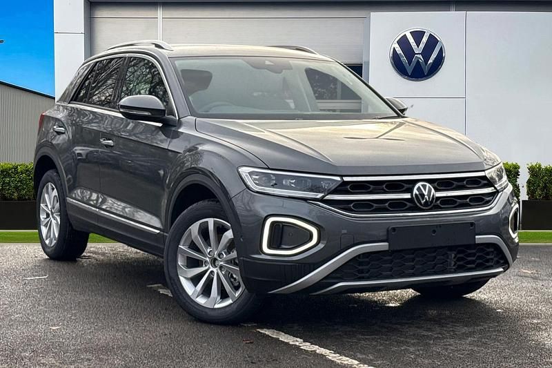 Grey New 2025 VW T-Roc Style SUV | £32,590 (Expensive) - Image 1/4