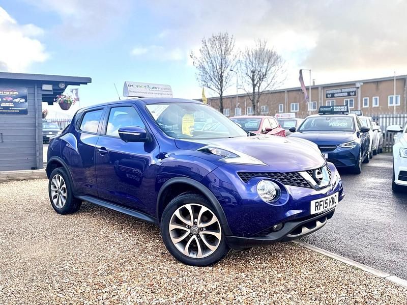 Used Nissan Juke Tekna 115 HP (84 kW) 2015 Blue SUV