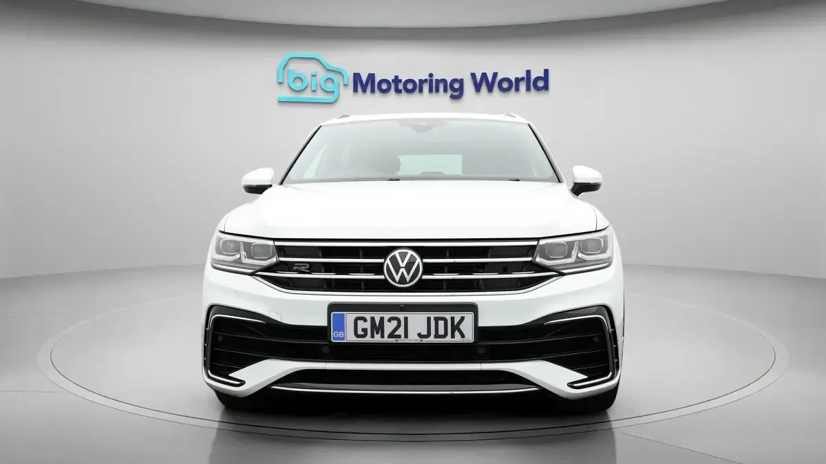 Used VW Tiguan R-line 150 HP (110 kW) 2021 White SUV