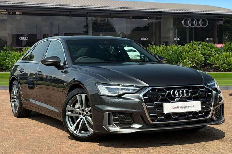 Grey New 2025 Audi A6 S-Line Sedan | £42,490 (Super price) - Image 1/4