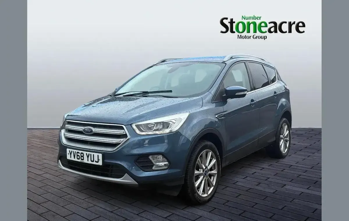 Used Ford Kuga Titanium 150 HP (110 kW) 2019 Blue SUV