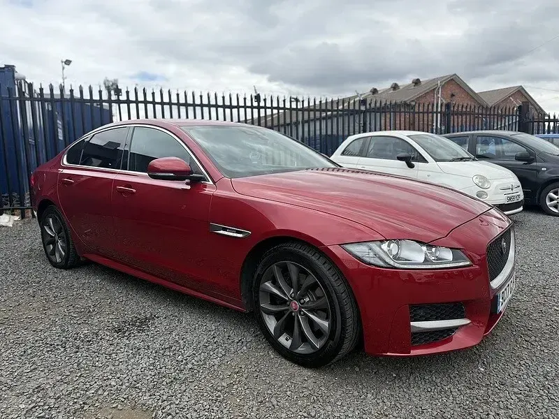 Used Jaguar XF R-Sport 2017 Red Sedan