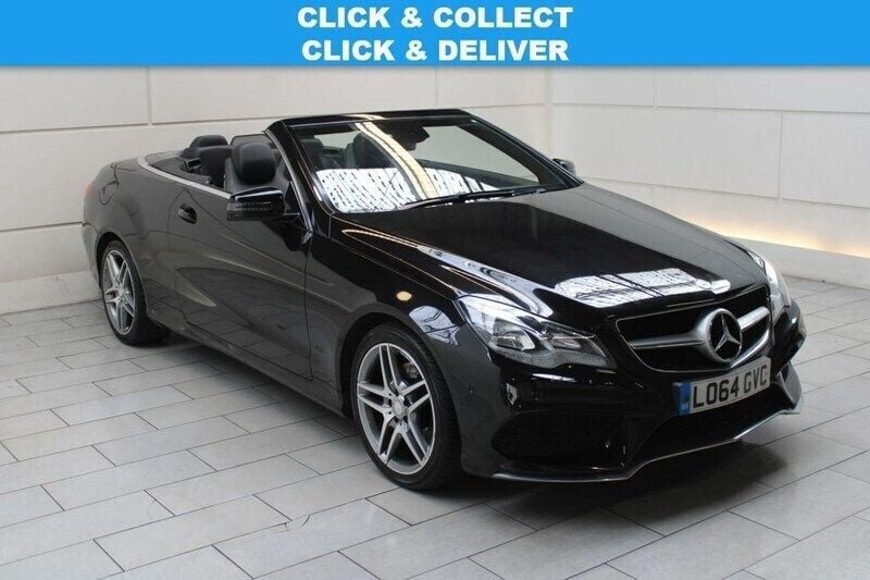 Black Used 2014 Mercedes E250 AMG line Cabriolet | £10,250 (Good price) - Image 1/3