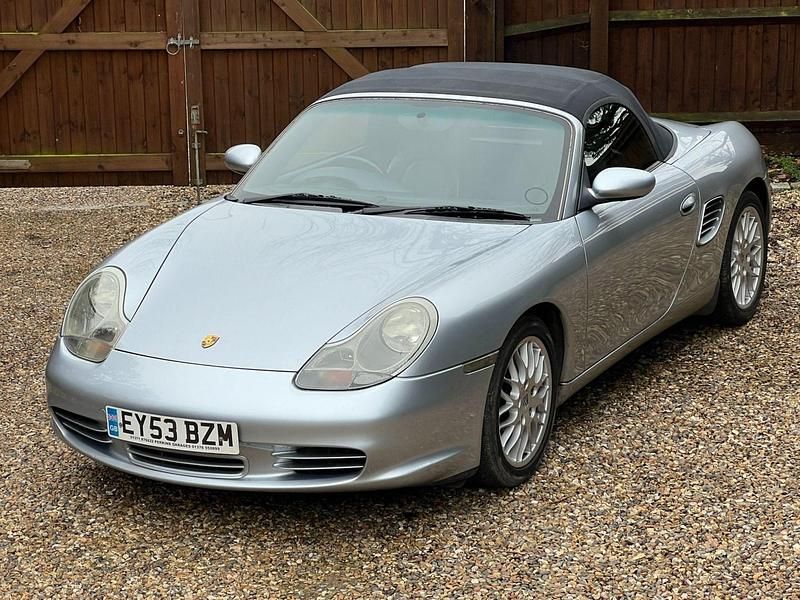 Used Porsche 986 Boxster 260 HP (191 kW) 2003 Silver Cabriolet