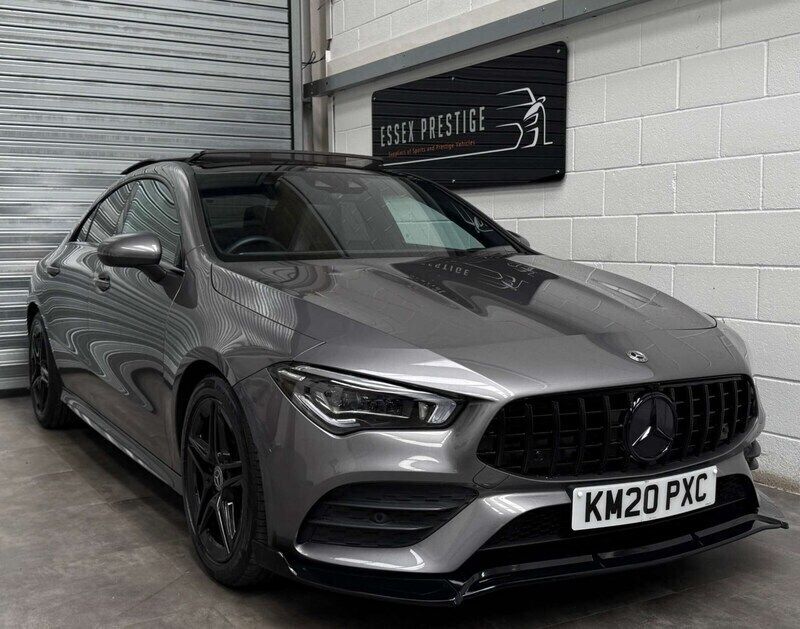 Grey Used 2020 Mercedes CLA220 AMG Line Premium Plus Sedan | £23,989 (A bit pricey) - Image 1/4