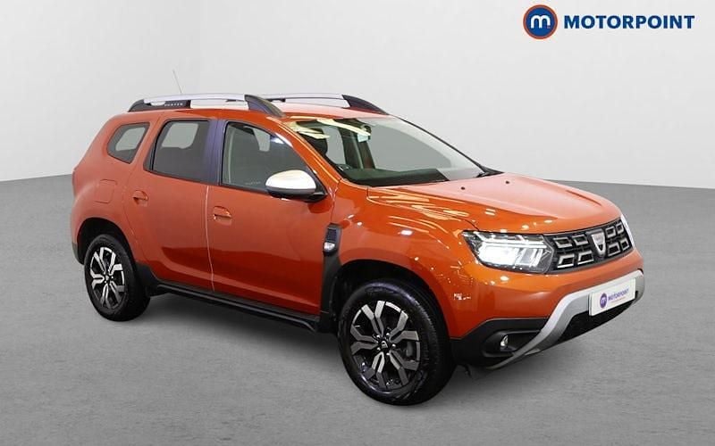 Orange Used 2022 Dacia Duster Prestige SUV | £15,699 (Fair price) - Image 1/4