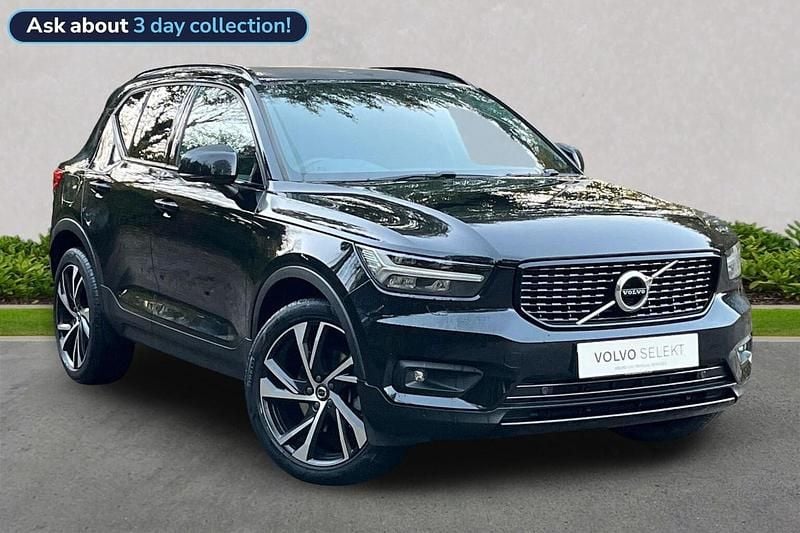 Black Used 2020 Volvo XC40 R-Design Pro SUV | £25,349 (Good price) - Image 1/4