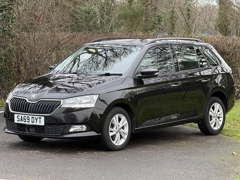 Used Skoda Fabia SE 2020 Black Estate