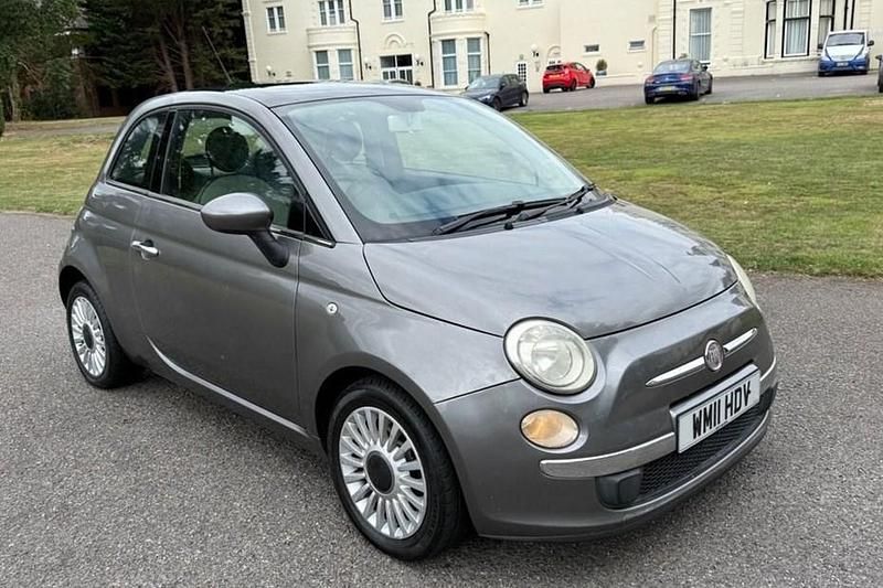 Grey Used 2011 Fiat 500 Lounge Hatchback | £3,795 (A bit pricey) - Image 1/1