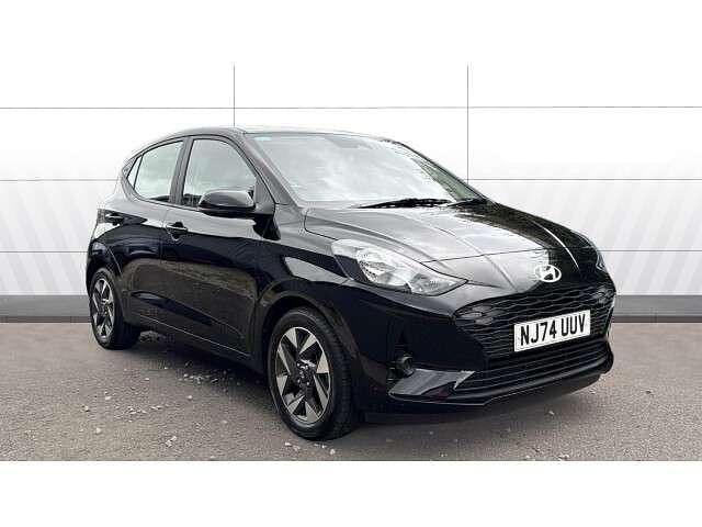 Black Used 2024 Hyundai i10 Advanced Hatchback | £14,976 (Fair price) - Image 1/4