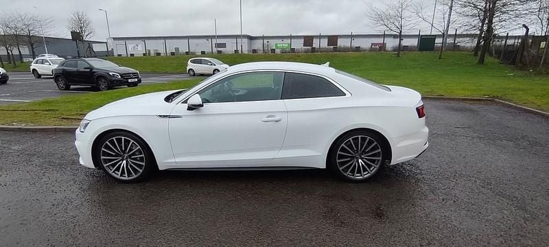 Usado Audi A5 S-Line 190 HP (139 kW) 2018 Branco Coupé