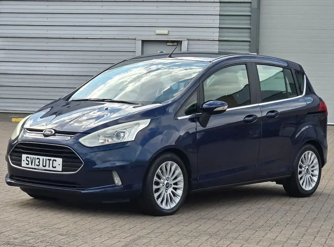Used Ford B-MAX Titanium 105 HP (77 kW) 2013 Blue MPV