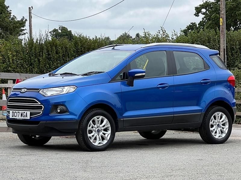 Blue Used 2017 Ford Ecosport Zetec SUV | £6,495 (Fair price) - Image 1/3