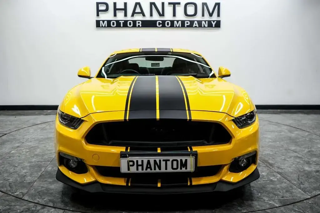 Used Ford Mustang GT Fastback 416 HP (305 kW) 2017 Yellow Coupe