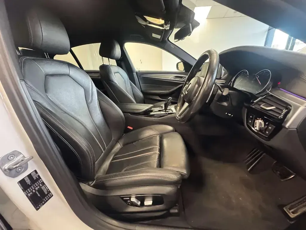 Used BMW 520 M Sport 190 HP (139 kW) 2018 White Sedan