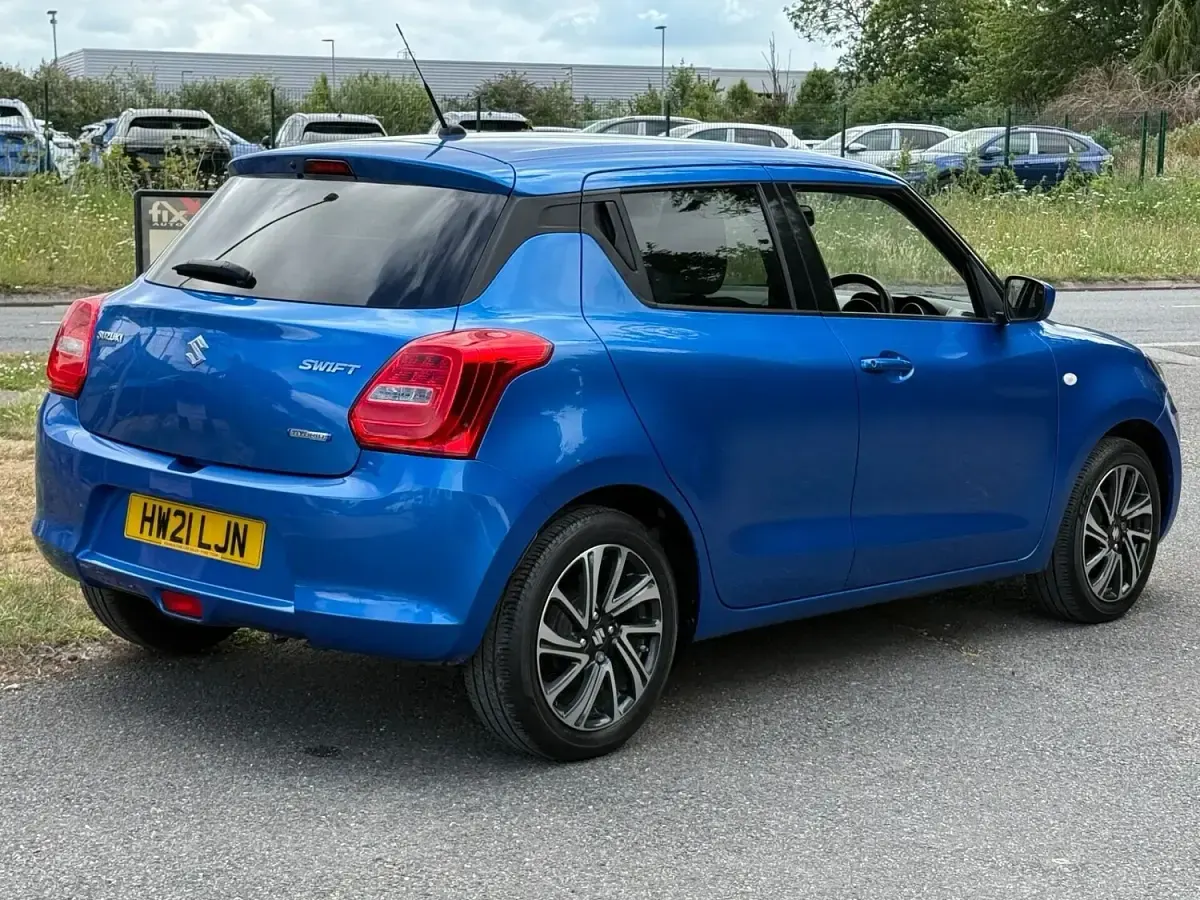 Used Suzuki Swift SZ-L 83 HP (61 kW) 2021 Blue Hatchback