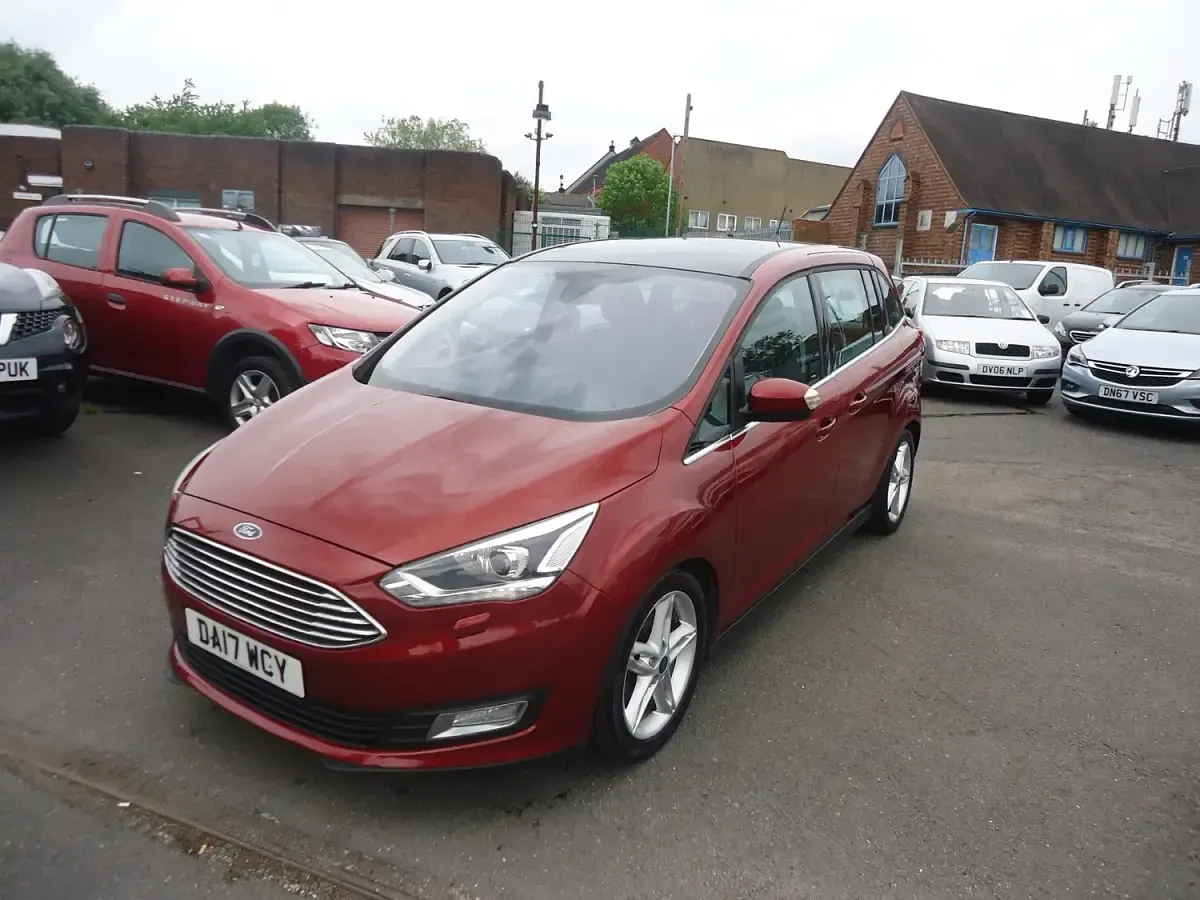 Used Ford Grand C-Max Titanium X 2017 Red MPV