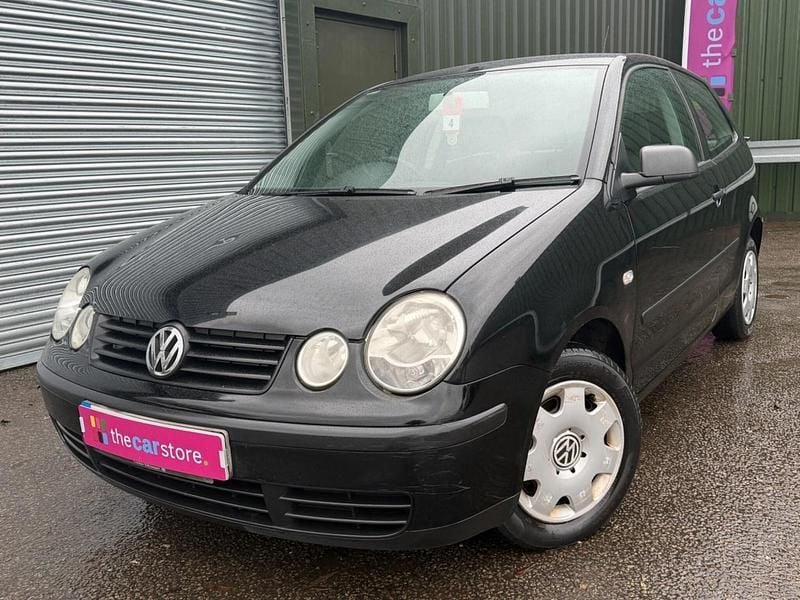 Black Used 2004 VW Polo Hatchback | £1,245 (Good price) - Image 1/4