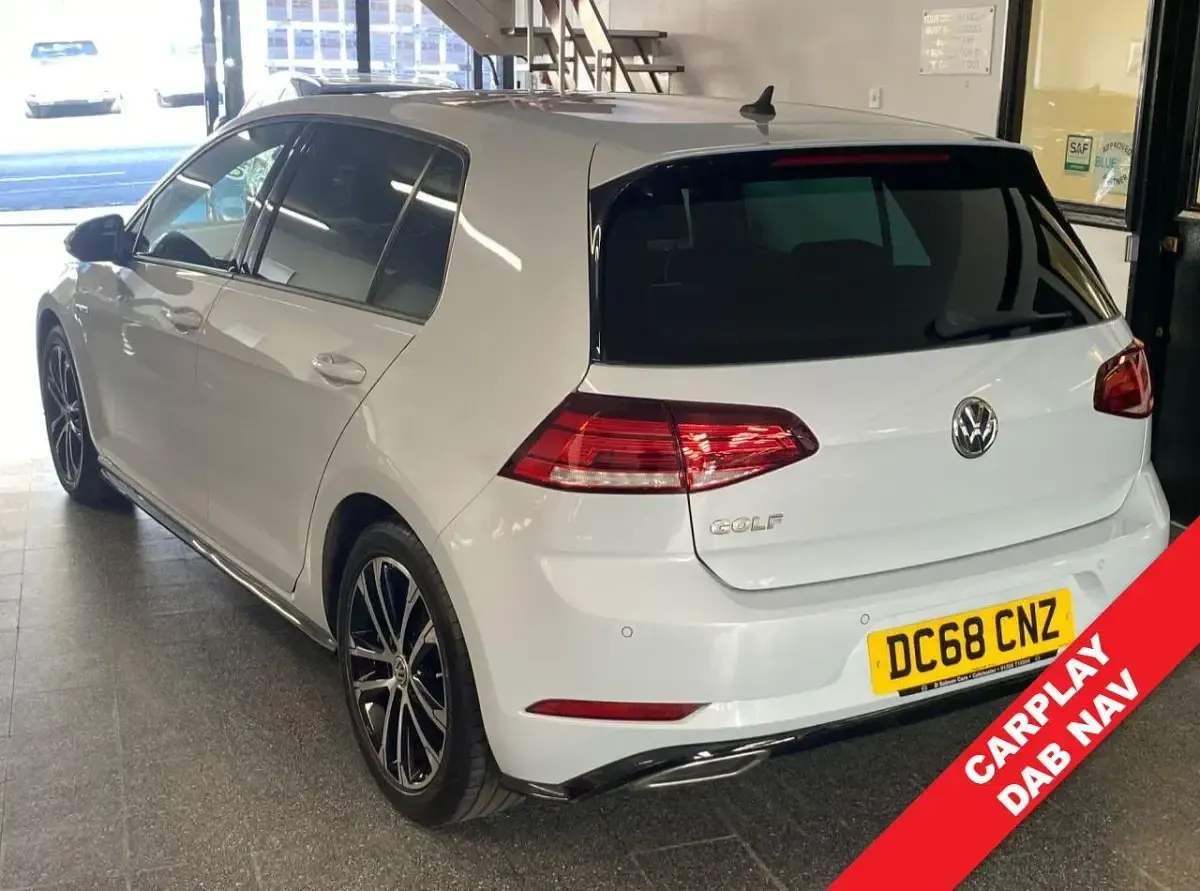 Used VW Golf VII R-line 150 HP (110 kW) 2019 Silver Hatchback