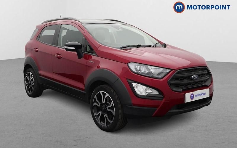 Red Used 2022 Ford Ecosport Active SUV | £10,199 (Good price) - Image 1/4
