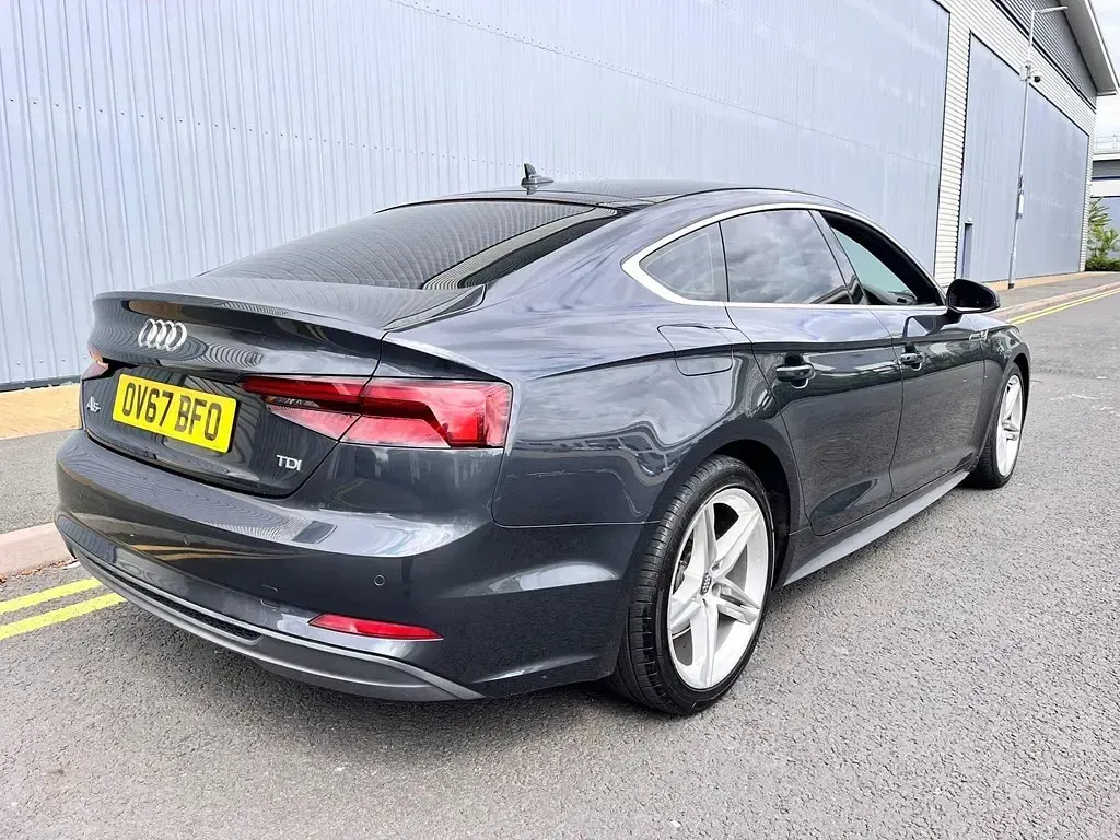 Used Audi A5 Sportback S-Line 190 HP (139 kW) 2017 Grey Hatchback