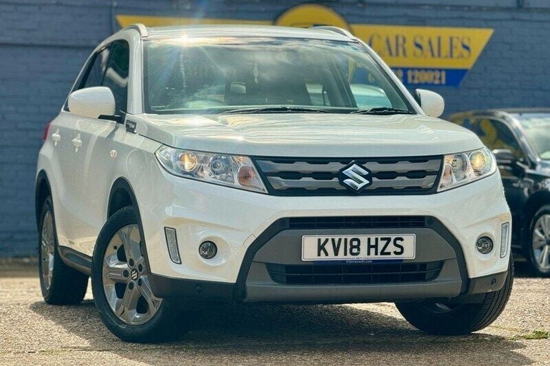 White Used 2018 Suzuki Vitara SZ-T SUV | £8,995 (Fair price) - Image 1/1