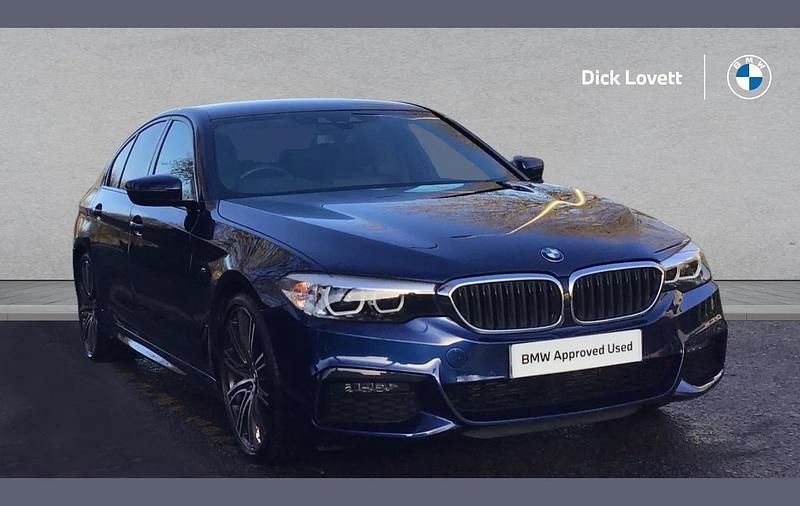 Blue Used 2020 BMW 530 M Sport Sedan | £27,995 (Fair price) - Image 1/4