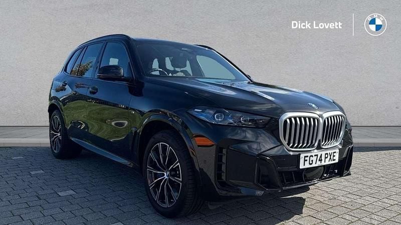 Black Used 2024 BMW X5 M Sport SUV | £66,990 (Fair price) - Image 1/4