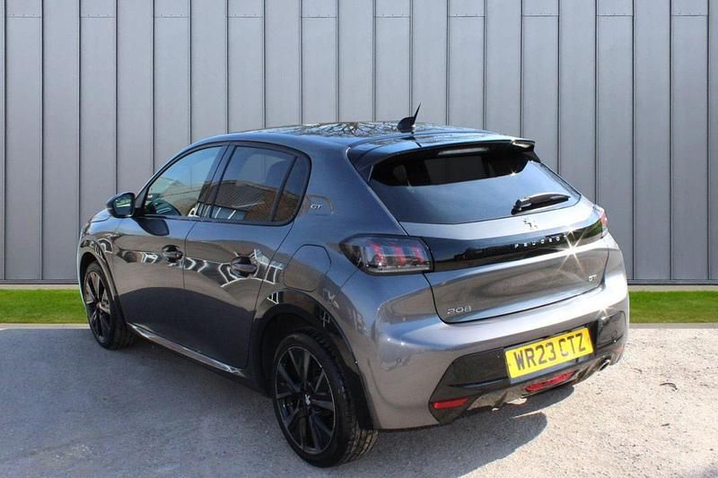 Used Peugeot 208 GT 99 HP (72 kW) 2023 Grey Hatchback