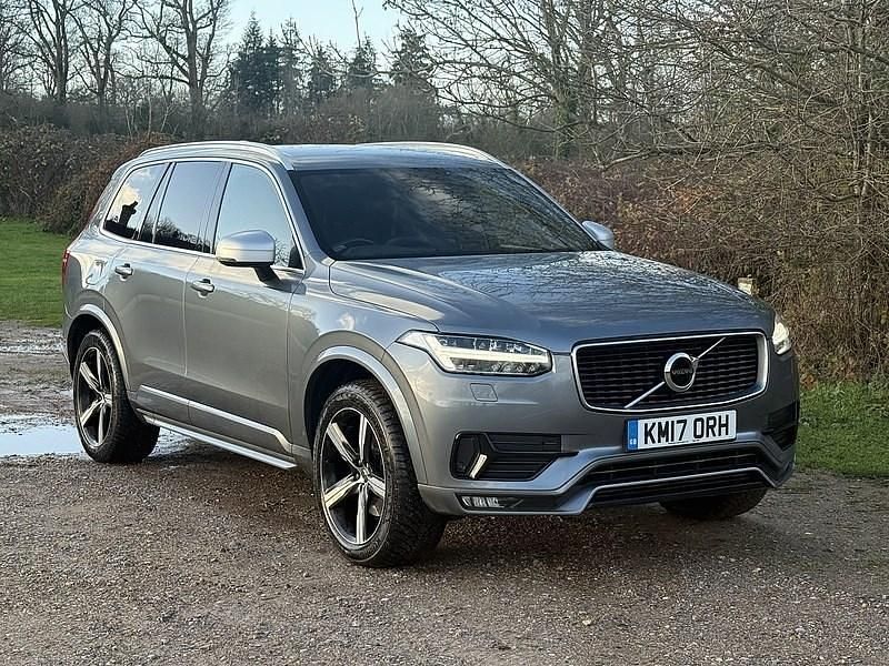 Osmium grey Used 2017 Volvo XC90 R-Design SUV | £16,995 (Fair price) - Image 1/4