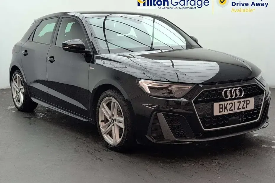 Used Audi A1 Sportback S-Line 2021 Black Hatchback