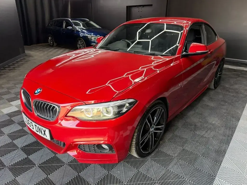 Used BMW 218 M Sport 150 HP (110 kW) 2019 Red Coupe