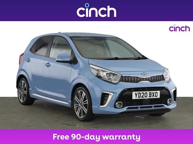 Blue Used 2020 Kia Picanto GT-Line Hatchback | £9,599 (Fair price) - Image 1/3