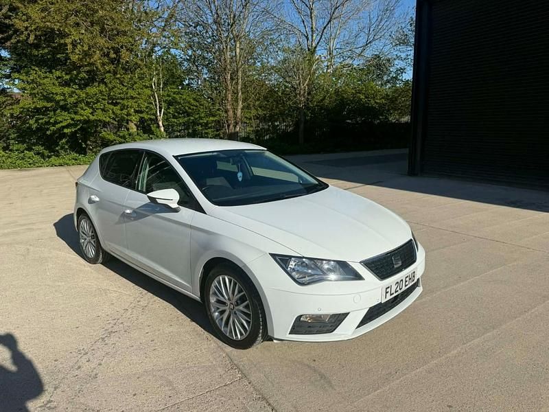 Used Seat Leon SE Dynamic 2020 White Hatchback